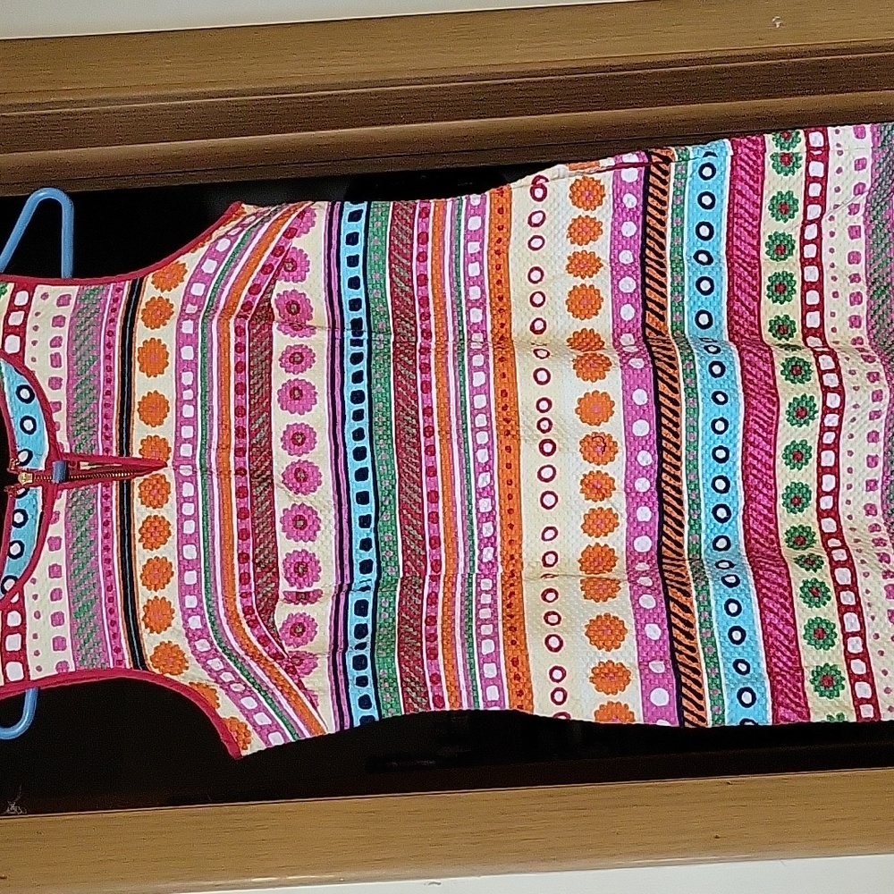 Talbots Multicolor Striped Dress - Picture 3 of 3